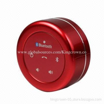 Bluetooth speaker, housing made of aluminum